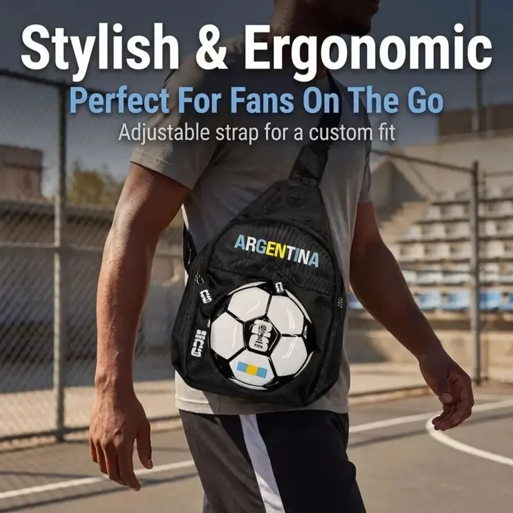 2026 FIFA World Cup Sling Bag Unisex Crossbody Bag Argentina